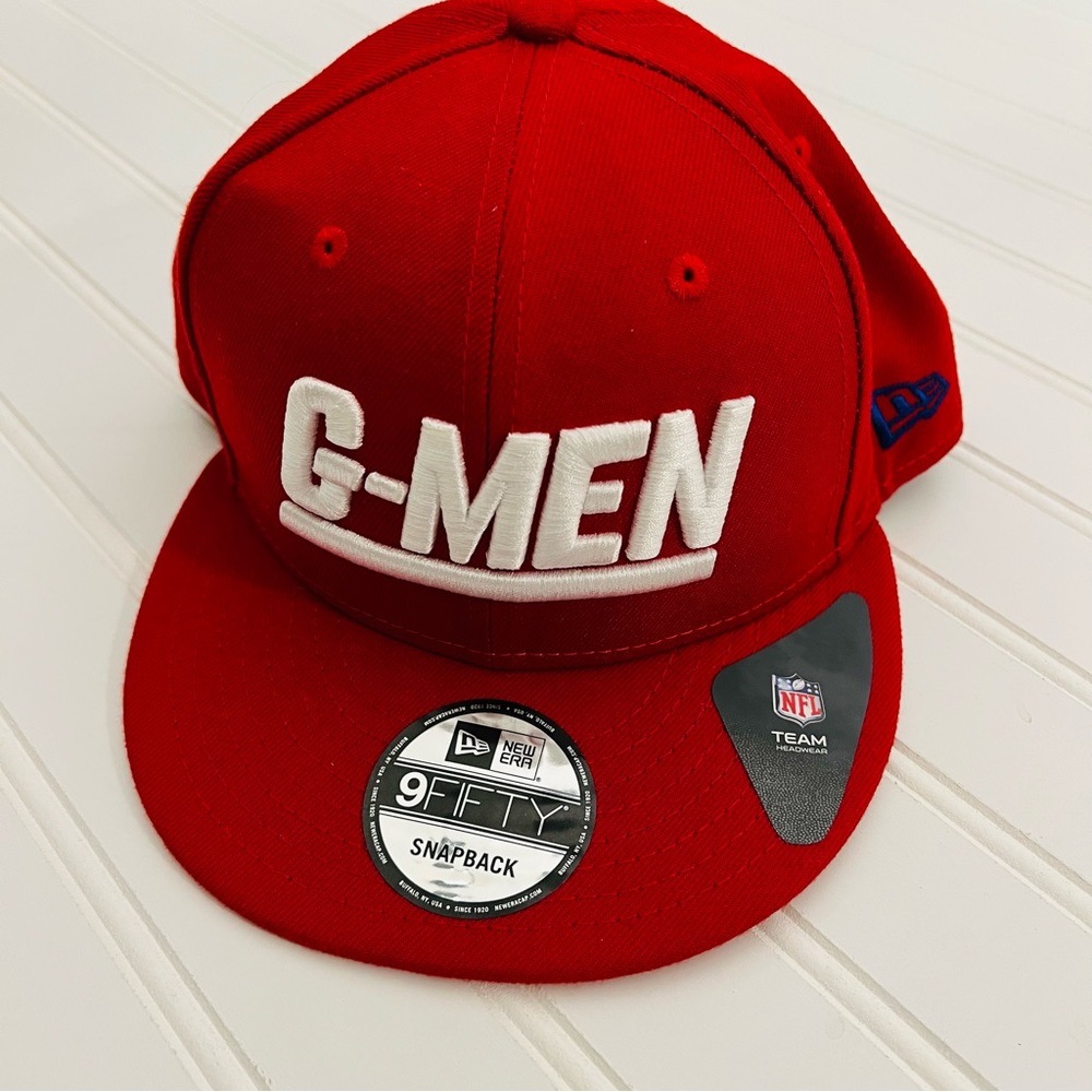 New York Giants “G-MEN” hat - NEW